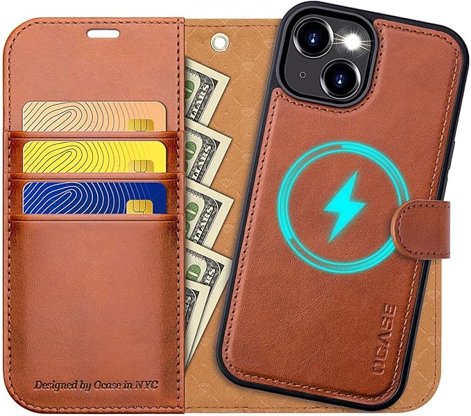 iPhone 16 Wallet 2 in 1 Magnetic Case