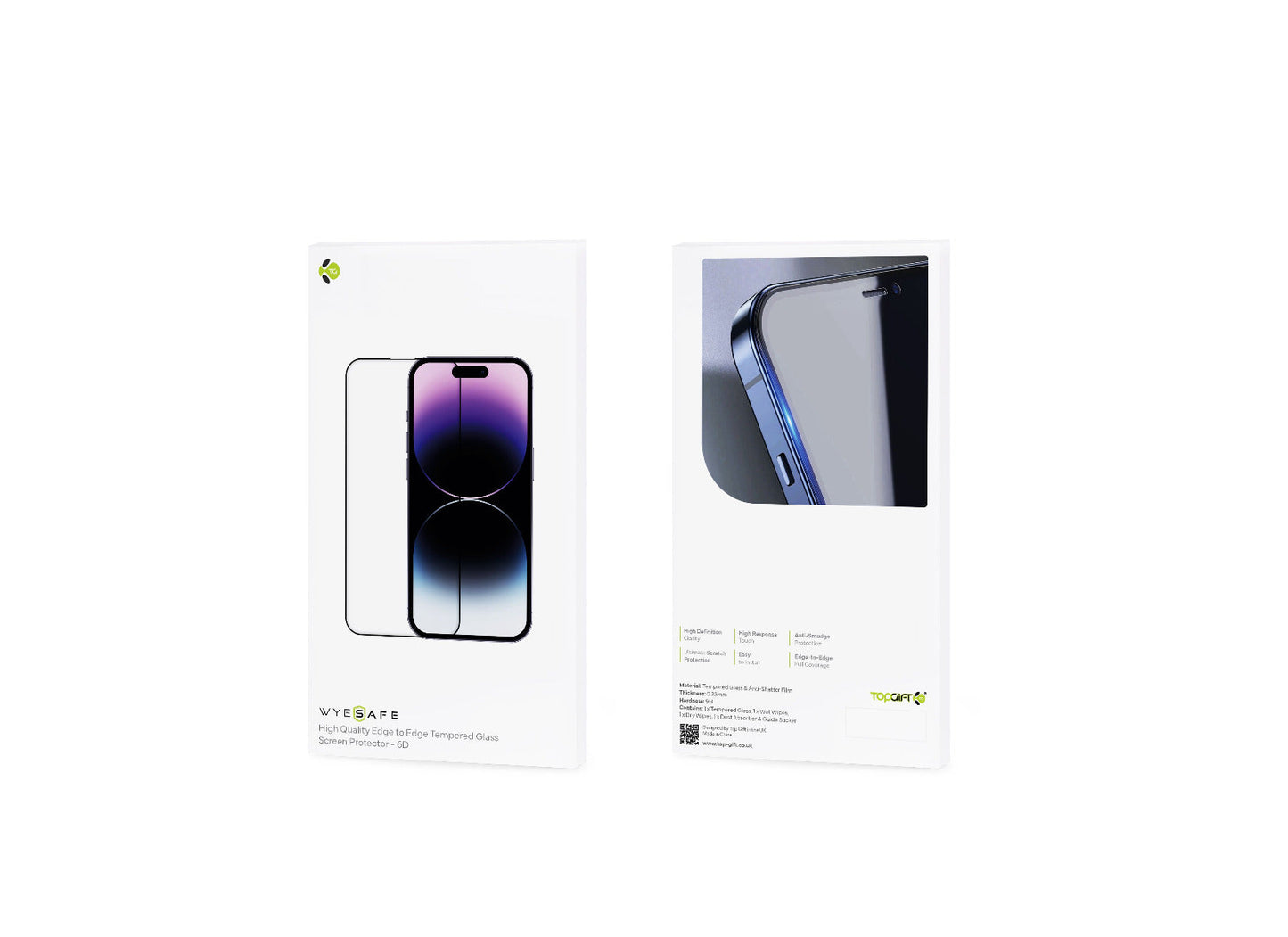 iPhone 13 Mini Full Coverage Tempered Glass