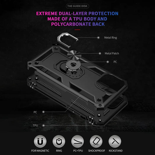 iPhone 11 Pro Max Tech Ring Case